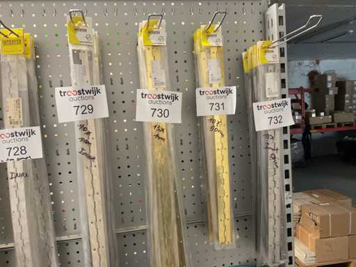 13 x Klavierscharniere