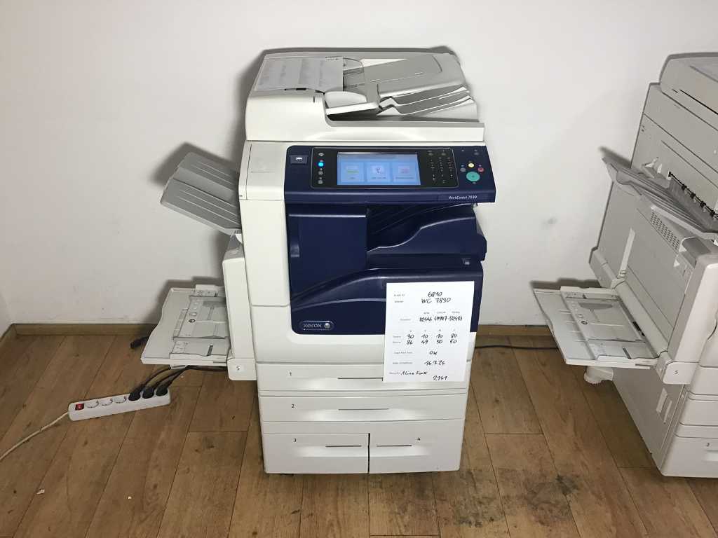 Xerox - 2016 - Small counter! - WorkCentre 7830 - All-in-One Printer