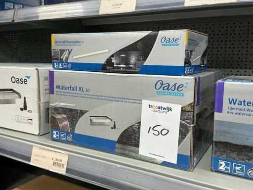 Cascada Oase 30 Cascadă încastrată cu iluminat