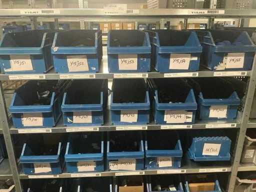 Charge verschiedener Typen von Dreh- und festen Rillen