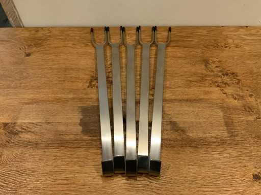 Widelec do mi?sa ze stali nierdzewnej 2-z?bny (50 cm) (5x)