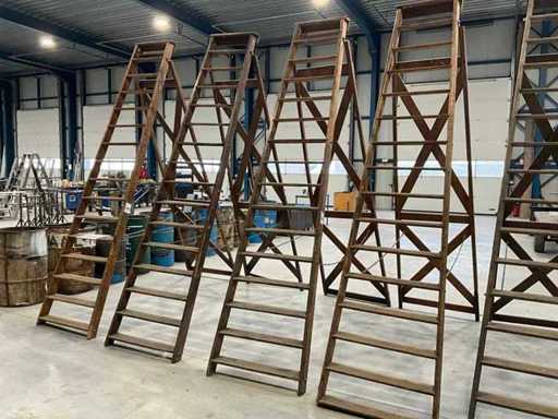 Holzklappleiter (2x)