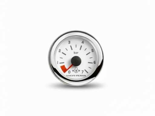 Volvo Penta manometr 7 -bar biały - 874923
