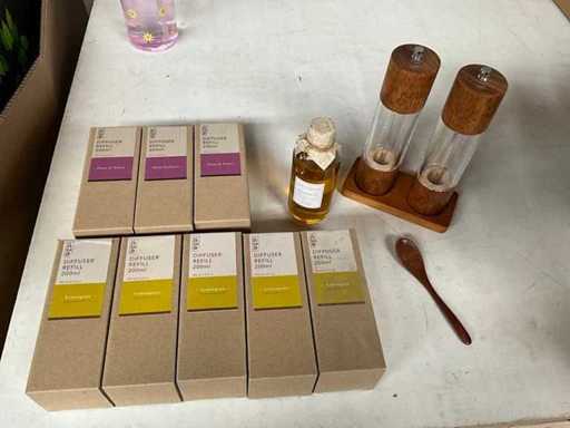 Mélangez le lot avec le diffuseur BSAB Remplissage