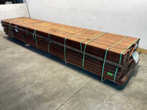 Pianale regolare di Angelim Vermelho 500x9x4,5 cm (20x)