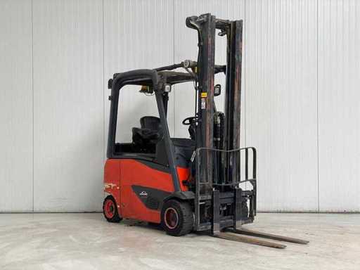 Linde - 2015 - E20PH-02 - 6.07M Plywood, Free-Lift, Side-Shift - Forklift