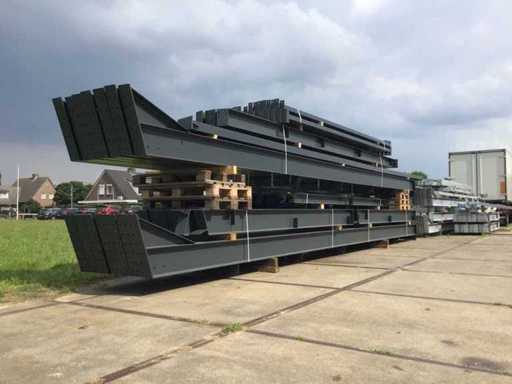 Steel construction 20x55 meters (approx. 1,100 m2) (heavy duty)