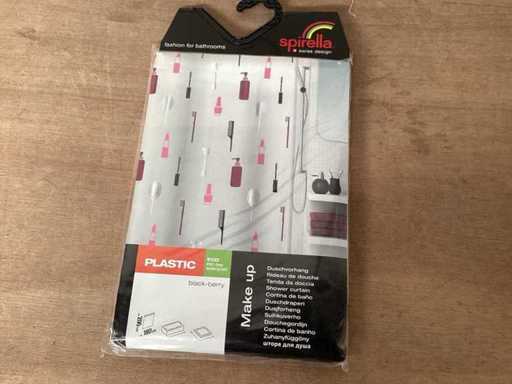 Zasłona prysznicowa Spirella Make-Up 180x200 cm (35x)