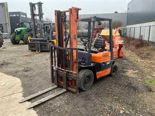 1991 Toyota 02 5FDF 25 Gabelstapler