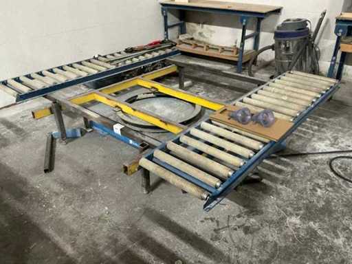 2005 Bishamon E7 Up EZU-15 Pneumatische heftafel