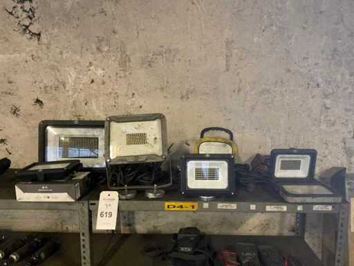 Lampă LED de construcții (7x)