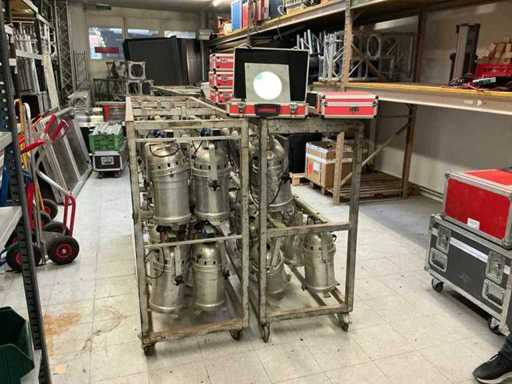 6 Maten Par-64 Spotlight (13x)