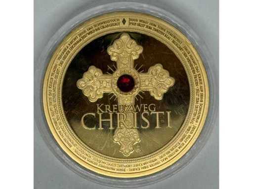 2 Euro "10 Years Euro Cash" Colorized Commemorative Coin – Slovenia – 2012 – Bimetal