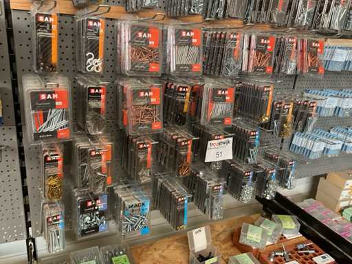 230 blisters bevestigingsmaterialen