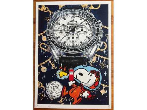 DEATH NYC : Vuitton Snoopy Omega Speedmaster