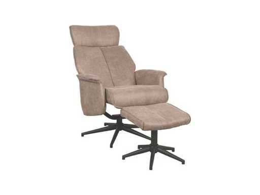 Fotoliu Label51 Verdal Relax + Otoman