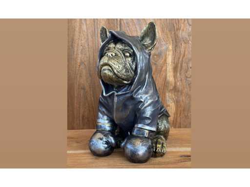 Bulldog bokser met cape H26,5cm original