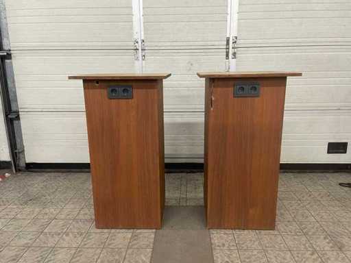 Coloană de expunere din cireș (2x)