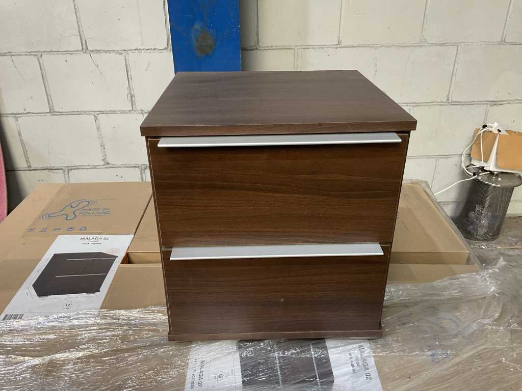 Made in Holland Malaga 02 Bedside Table (2x)