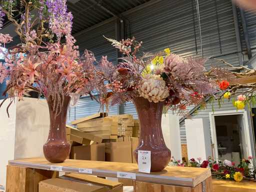 Bouquet de fleurs artificielles Silka (2x)