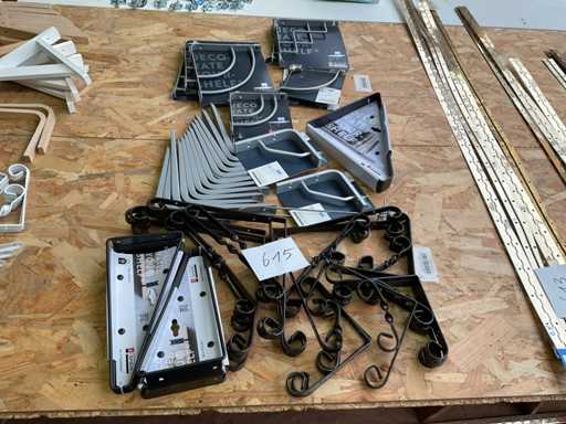 Design plank dragers of glas dragers