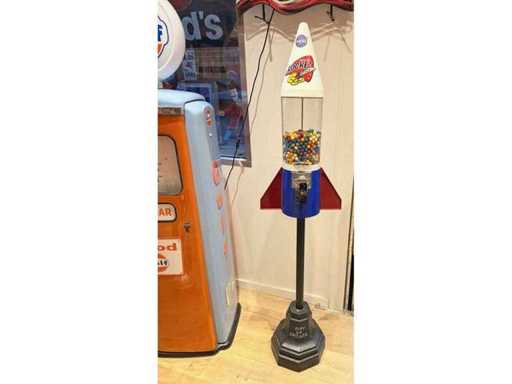 Rocket Chewing Gum Dispenser - Decorative object