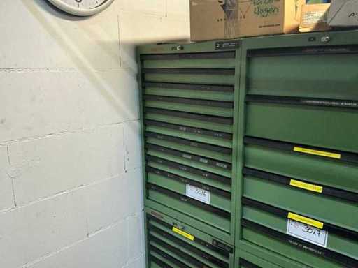 Armoire à outils HAHN+KOLB avec contenu