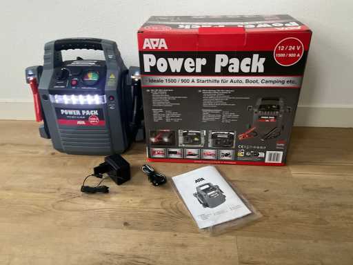 A.P.A. 12/24V 1500/900 Ampere Starthilfe / Starthilfe