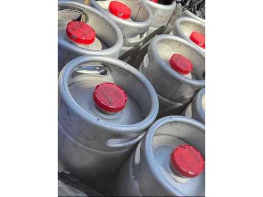 Conjunto de 2 barriles completos de cerveza de 20 litros cada uno – Mejor antes: octubre de 2025