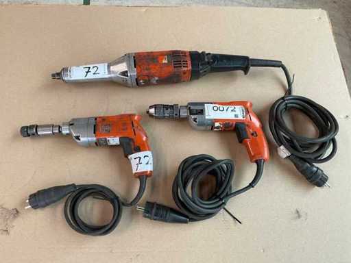Unelte electrice fine diverse (3x)