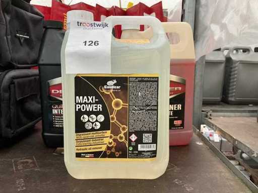 Candicar, capacité 5 litres Dégraissant puissant pour carrosserie (3x)