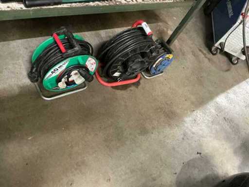 Verlengkabelhaspels (3x)