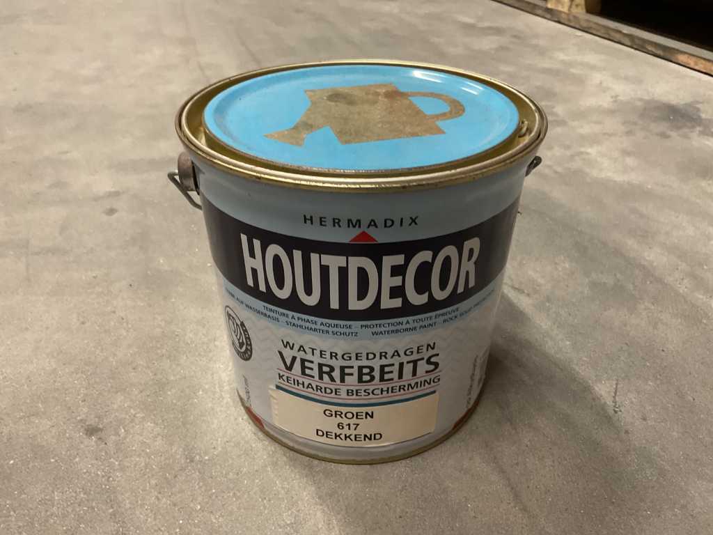 Hermadix - Wood décor - Tin of 2500ml paint stain