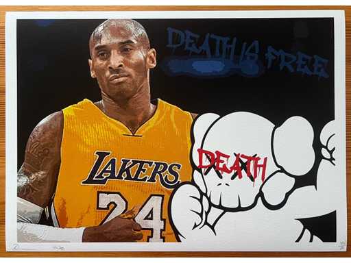 Kobe Basketball player & Kaws