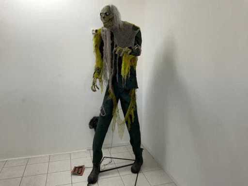 Zombie animatronico di Halloween