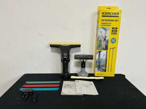 Kärcher WV6 édition noire Kit de nettoyage de pare-brise + Extensions