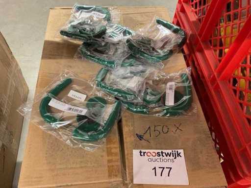 150 grüne Türgriffe