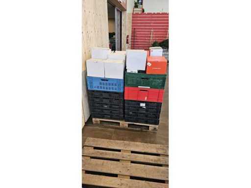 Lot diverse wijnglazen