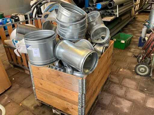 Batch of various air exhaust couplings