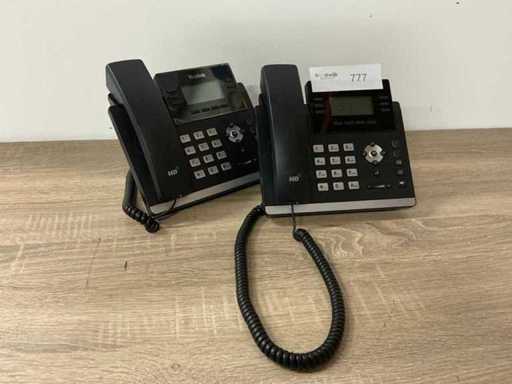 Telefon VoIP Yealink T42u (2x)