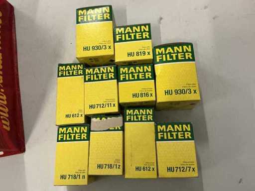 Partij Diverse waaronder,oliefilters,aircofilters enz.