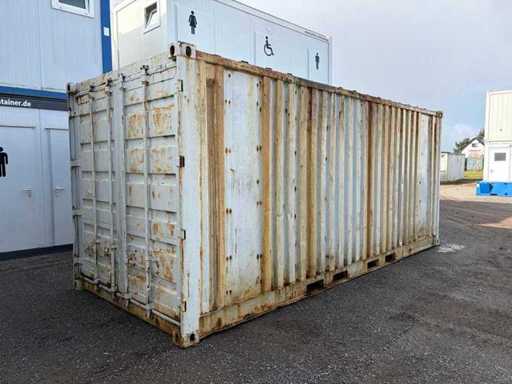 20ft. Storage Container, Roller Storage Racks