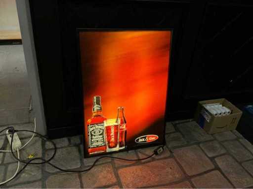 Semnul neon Jack Daniels