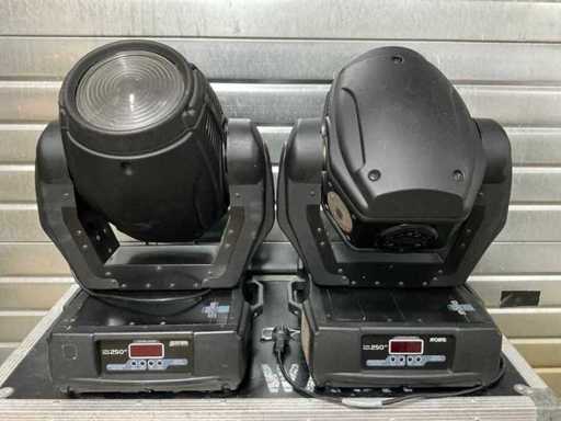 Robe Color Wash 250AT Capete mobile (2x)