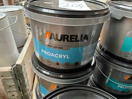 Aurelia - ProAcryl - Impression Blanc - 3L - Farbe (3x)