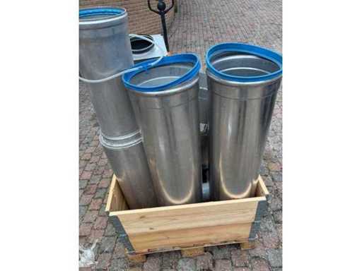 Alu - Fix - AlU fix Aluminiumrohre 250L-500 +1000 (72x)