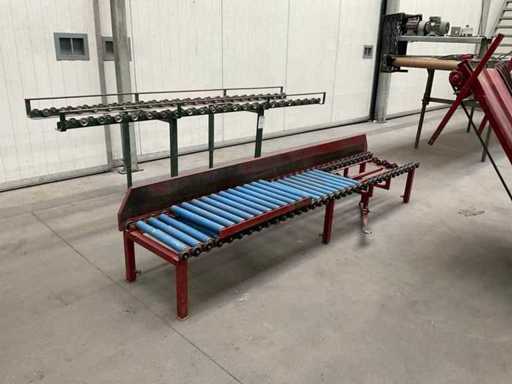 Roller conveyor (2x)
