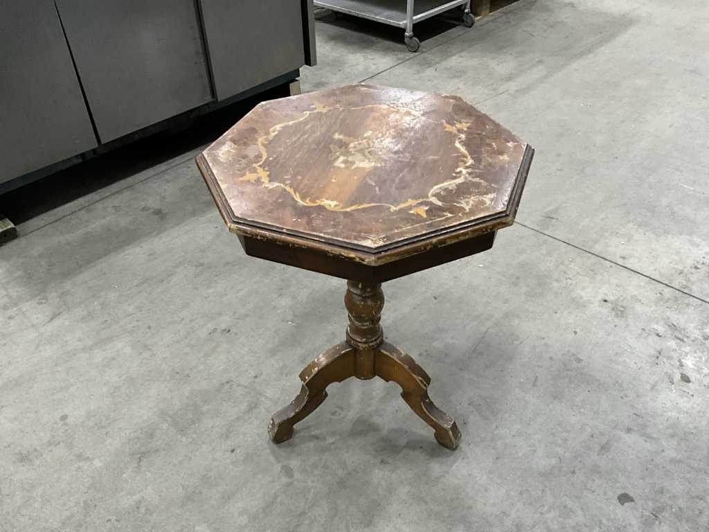 8-sided side table