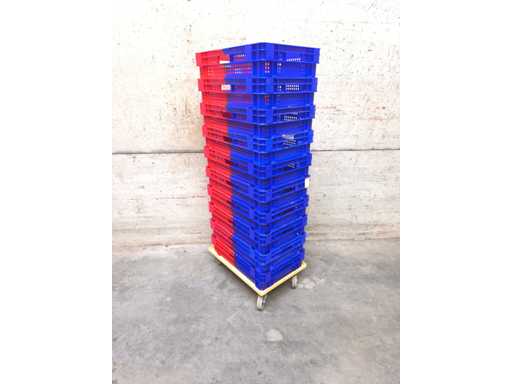 (X1) 250kg transport trolley + 10 cases