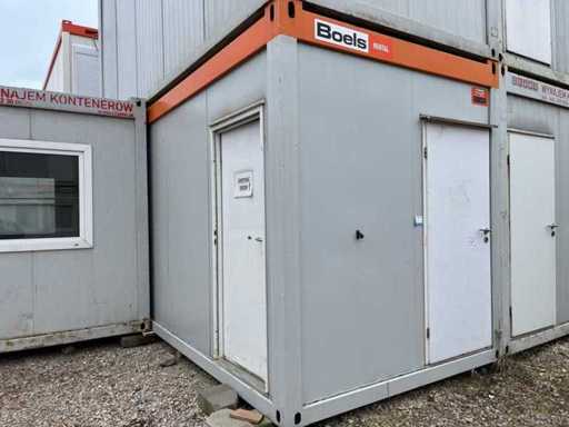 CRAMO Sanitärbehälter mit Toilette und Waschbecken